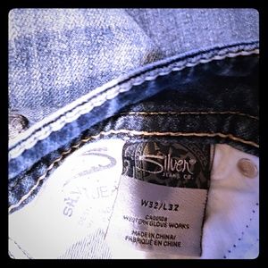 Silver jeans